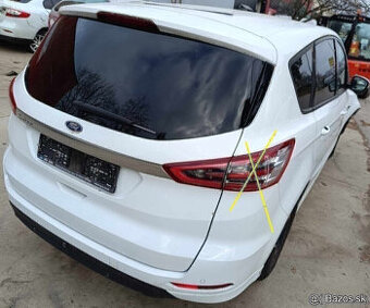 FORD S-MAX 2.0 TDCI 2016 predám PIATE DVERE, MOTOR, DVERE PR