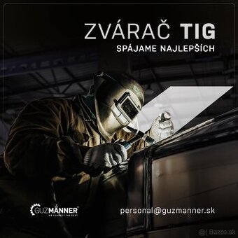 ZVÁRAČ TIG | NEMECKO - ULM, GUZMÄNNER s.r.o.