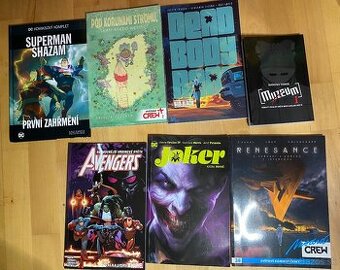 Vymenim alebo predam komiksove knihy