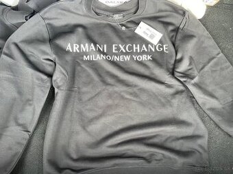 Armani Exchange dlhé tričko - vel.M, Muž