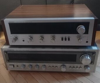 receiver ONKYO TX-2500 a PIONEER SX-424 made in Japan