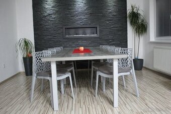 Nový jedálenský stôl pre 8-10 ľudí 300cm x 110cm