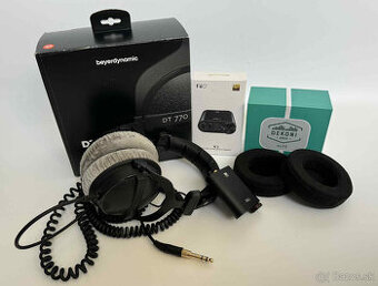 Beyer DT 770 PRO 250 Ω + FiiO K3 + Dekoni Audio náušniky