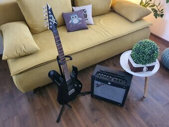 Gitara XCort a Fender Mustang 1