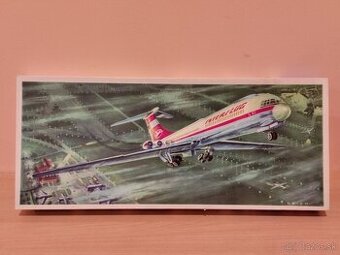 IL-62 VEb Plasticart vyborny stav