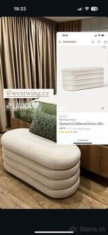 ZAMATOVÁ ČALÚNENÁ LAVICA