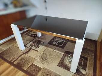 Sklenený jedálenský stôl - 1