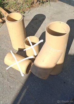 Kominová šamotová vložka Ø 200