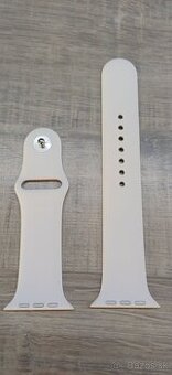 Apple Watch 46 mm hviezdno biely športový remienok