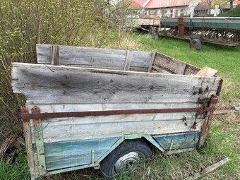 Vlečka za malotraktor