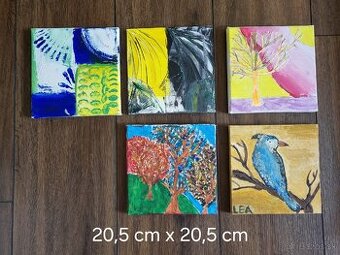 Ručne maľované obrazy na plátno