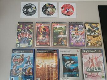 Hry na ps2 a PSP