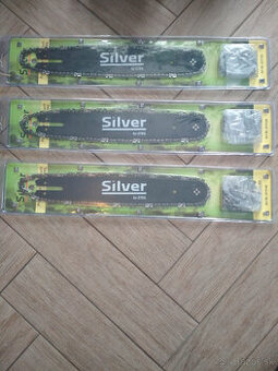 Lišta na motorovú pílu 35 cm+ 2 reťaze 3/8 - nová