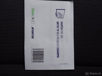 Antik TV - 6 mesačný  voucher