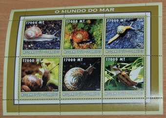 Poštové známky - Fauna 184 - neopečiatkované