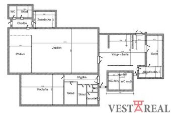 Na prenájom budova- objekt s pozemokom 5000m2 Sereď