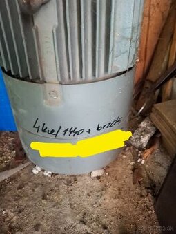 Elektro motor s brzdou  MEZ Mohelnice