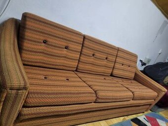 Retro roztahovaci gauč