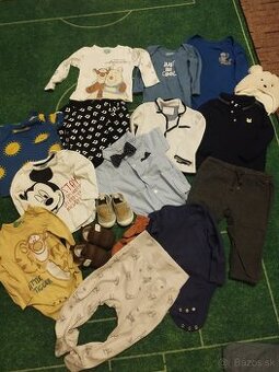 Balík oblečenia vo veľkosti 74/80 aj značkové