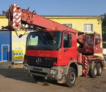 2008 autojeřáb 6x4 MB EUR4 AD20.2 Mercedes 3332