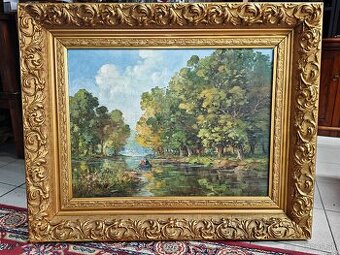 Obraz olejomaľba na platne