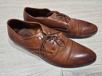 Pánske kožené topánky Ozeta