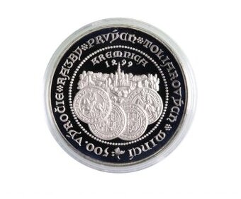 500 Sk 1999 Razba toliarovych minci Proof