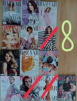 Časopisy: 0,50 € za kus (Psychológia,Cosmo, Žena a život...)