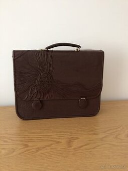 Dámska kabelka -aktovka pravá koža