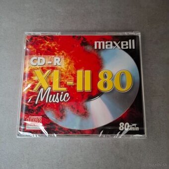 Maxell CD-R 700MB Audio/Music CD-R XL-II 80 / nové