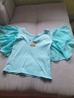 Predám tričko s volán. rukávmi zn. Zuppa 158/164