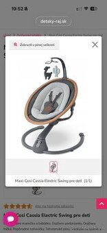 Elektrické hojdátko - platí do zmazania.