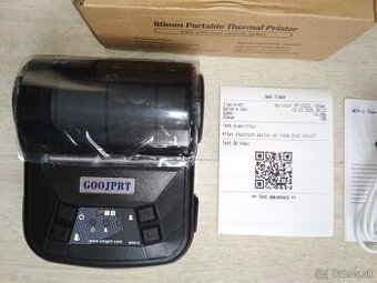 Termotlačiareň na bločky 80mm