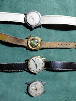4 x HODINKY NA OPRAVU