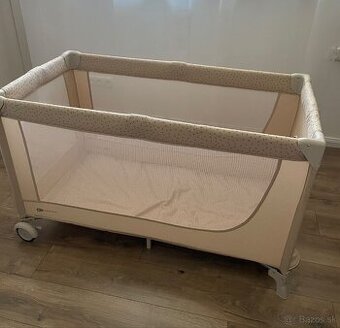 Cestovná postieľka KINDERKRAFT JOY 2 Beige