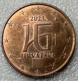 Predám 5 centov  2023 Chorvátsko