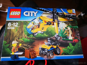LEGO City 60158 Nákladna helikoptéra do džungle