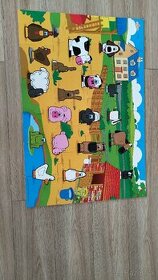 Detské puzzle - Farma - 1