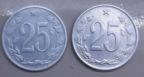 25 halier 1963 Československo