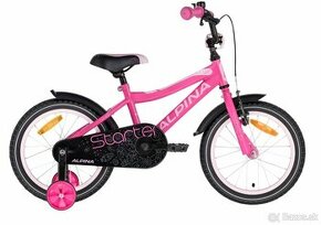 Predám nový detský bicykel ALPINA Starter 16"