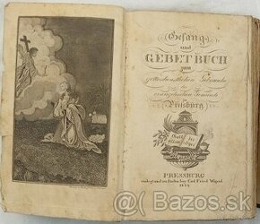 Staré knihy - Bratislava 1829, Viedeň 1834