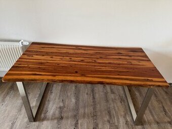 Jedalensky stol z akacioveho dreva 160x80x75
