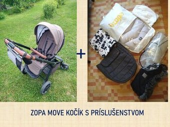 Zopa move kočík s príslušenstvom