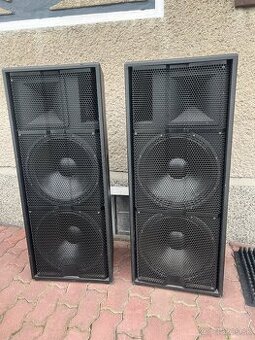 Predám výkonne BiAmp bedne 2x15” + 2,5” Driver.