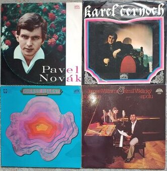 4 x LP vinyl Pavel Novak, Karel Cernoch, Vondrackova - SPOLU