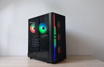 Herný pc 8jadro Ryzen 7 5700X 3,40ghz/16GB/NVME/RX6600 8GB