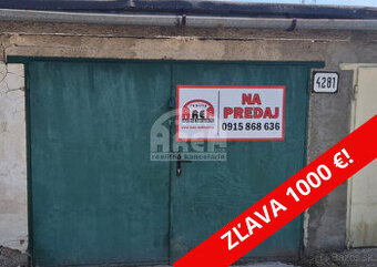 SKVELÁ ZĽAVA Garáž na ul. Okružná v Michalovciach