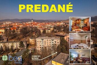 PREDANÝ: 3-izb. byt, Sídl. pri prameni, Levoča, 2. pos.