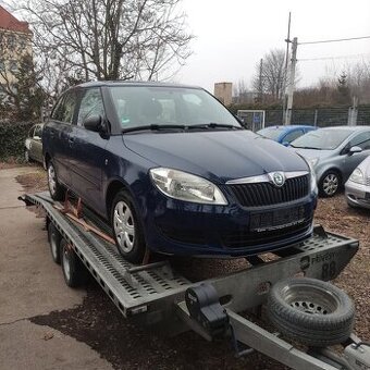Škoda Fabia kombi facelift 130tis km Tm.modrá