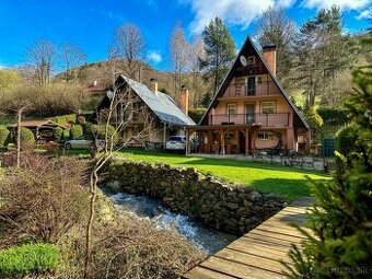 Chata-celoročné bývanie na pozemku 231 m2 Chvojnica